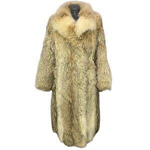 Luxurious Tan Fur Coat